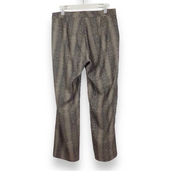 AS by DF Dusk Til Dawn Python Snakeskin Print Trousers Size 6 - Picture 5 of 8
